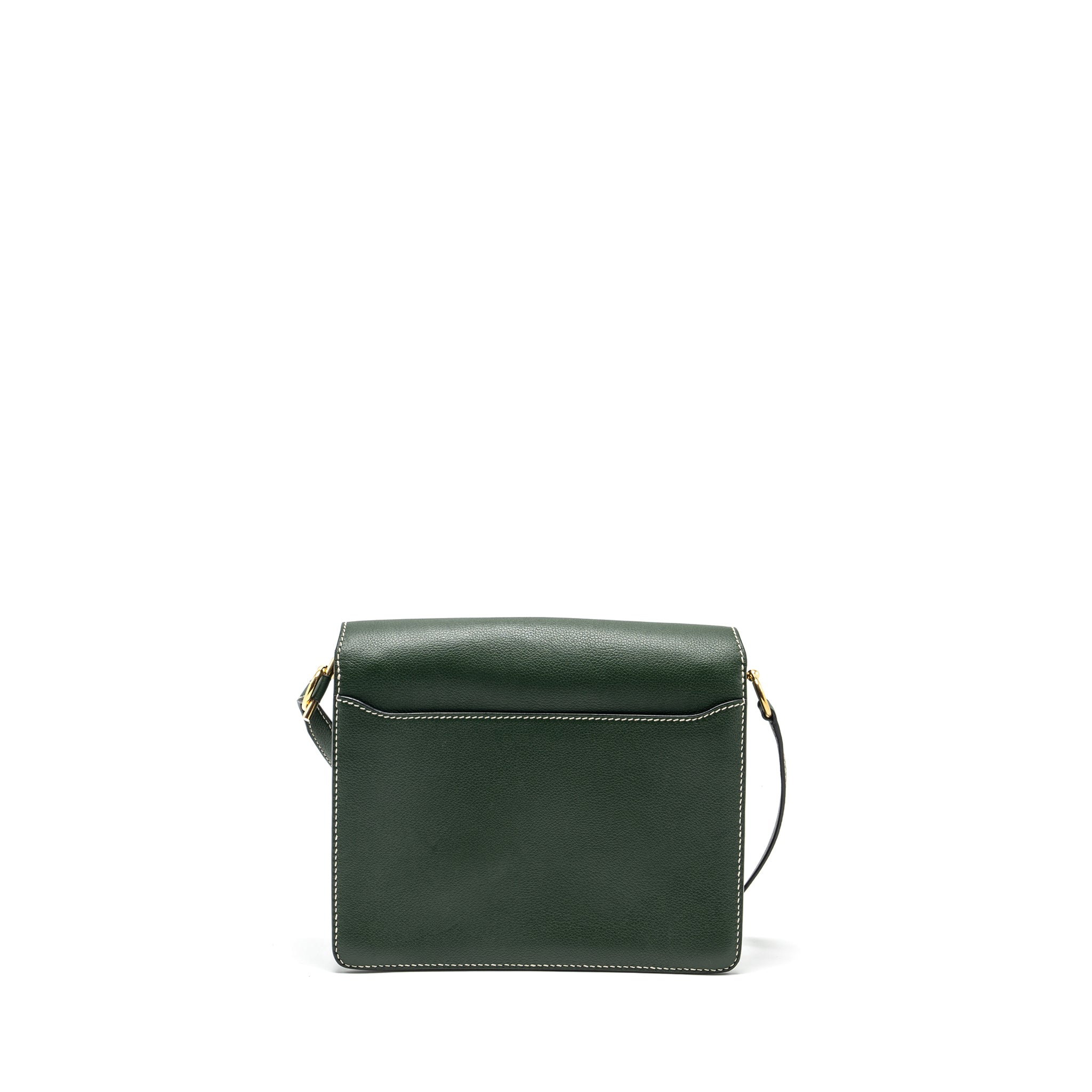 HERMES ROULIS 23 EVERCOLOR VERT CYPRES GHW