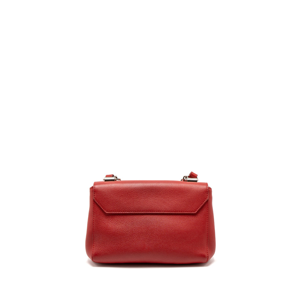LOUIS VUITTON LOCKME II BB CALFSKIN RUBIS SHW