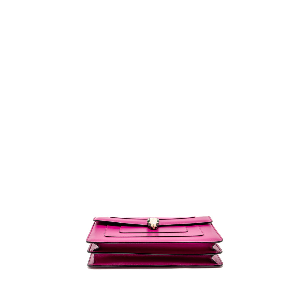 BVLGARI SERPENTI FOREVER BAG CALFSKIN PINK LGHW