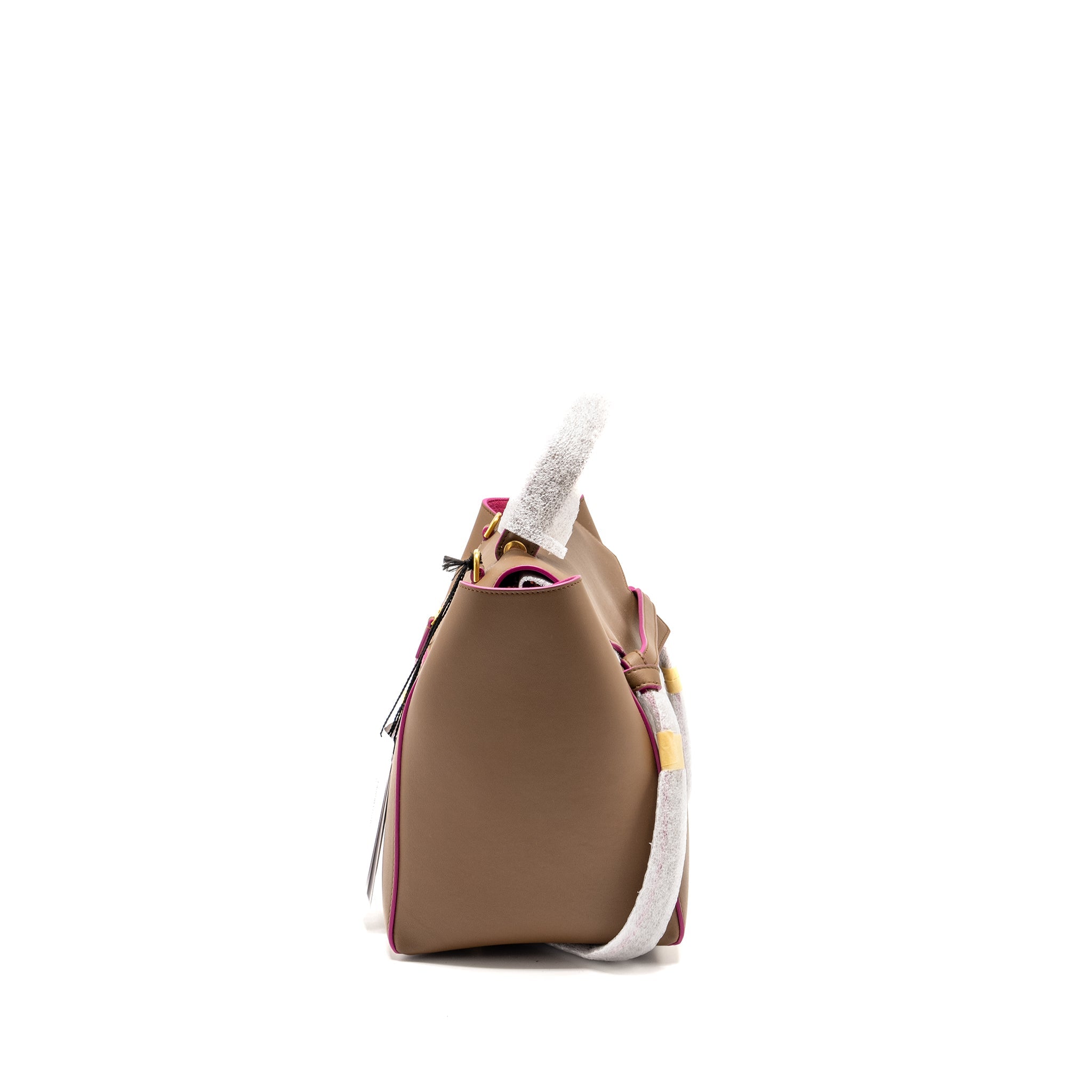 CELINE MINI BELT BAG CALFSKIN CAMEL GHW