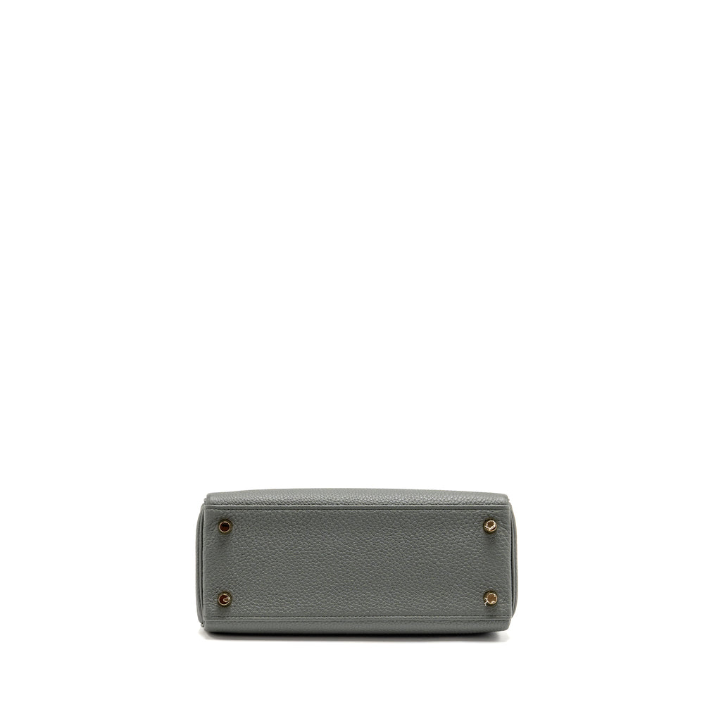 HERMES KELLY 25 TOGO VERT AMANDE GHW