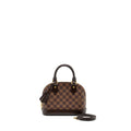 LOUIS VUITTON ALMA BB DAMIER EBENE CANVAS GHW