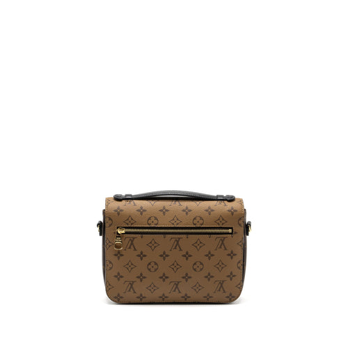 LOUIS VUITTON POCHETTE MÉTIS MONOGRAM REVERSE CANVAS GHW