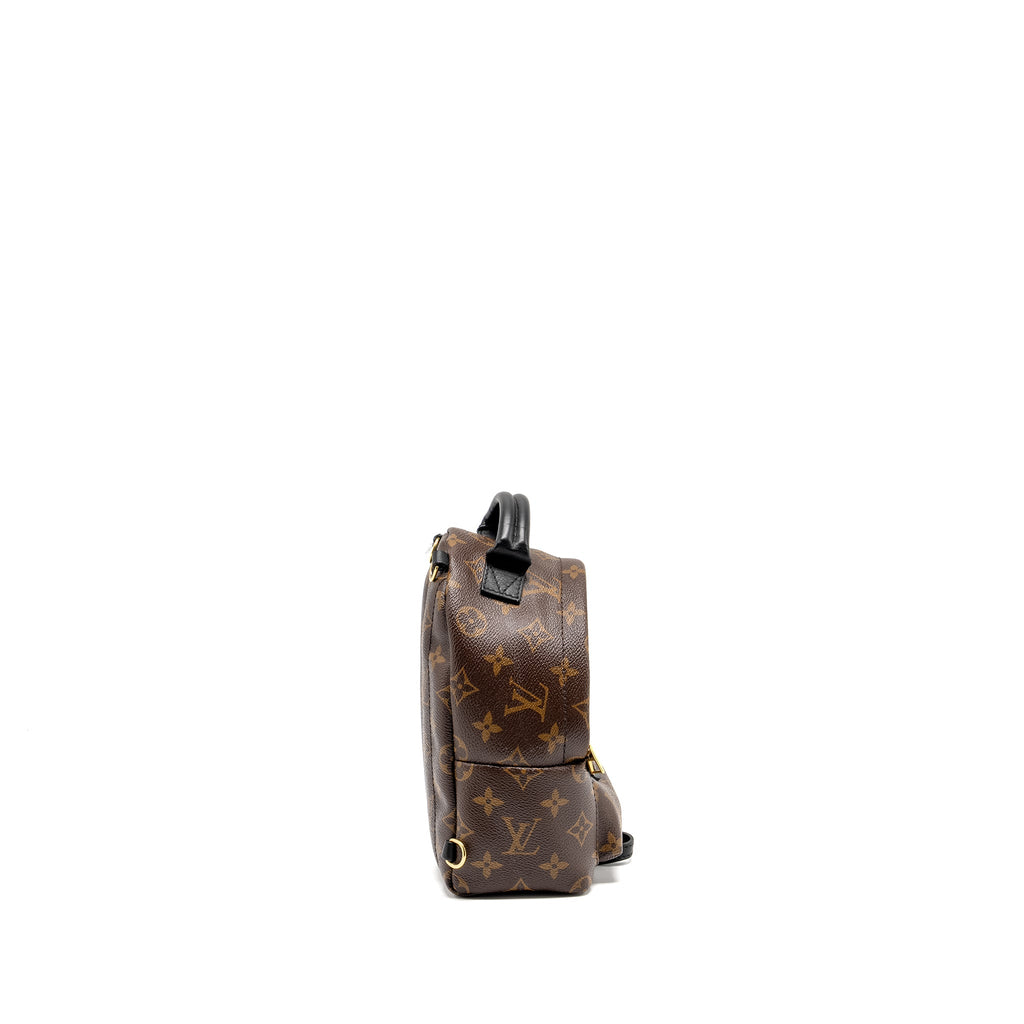 LOUIS VUITTON MINI PALM SPRING BACKPACK MONOGRAM CANVAS GHW