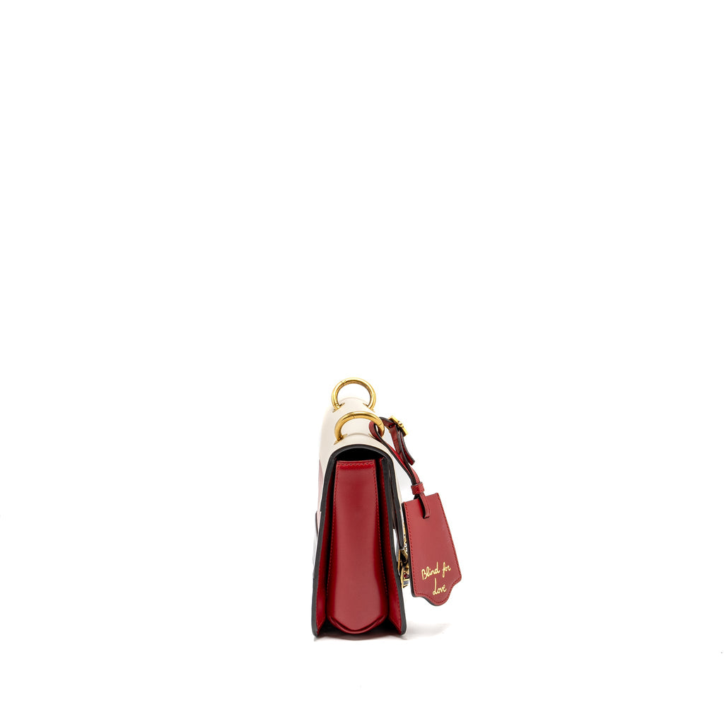 GUCCI QUEEN MARGARET SHOULDER BAG CALFSKIN MULTICOLOUR GHW