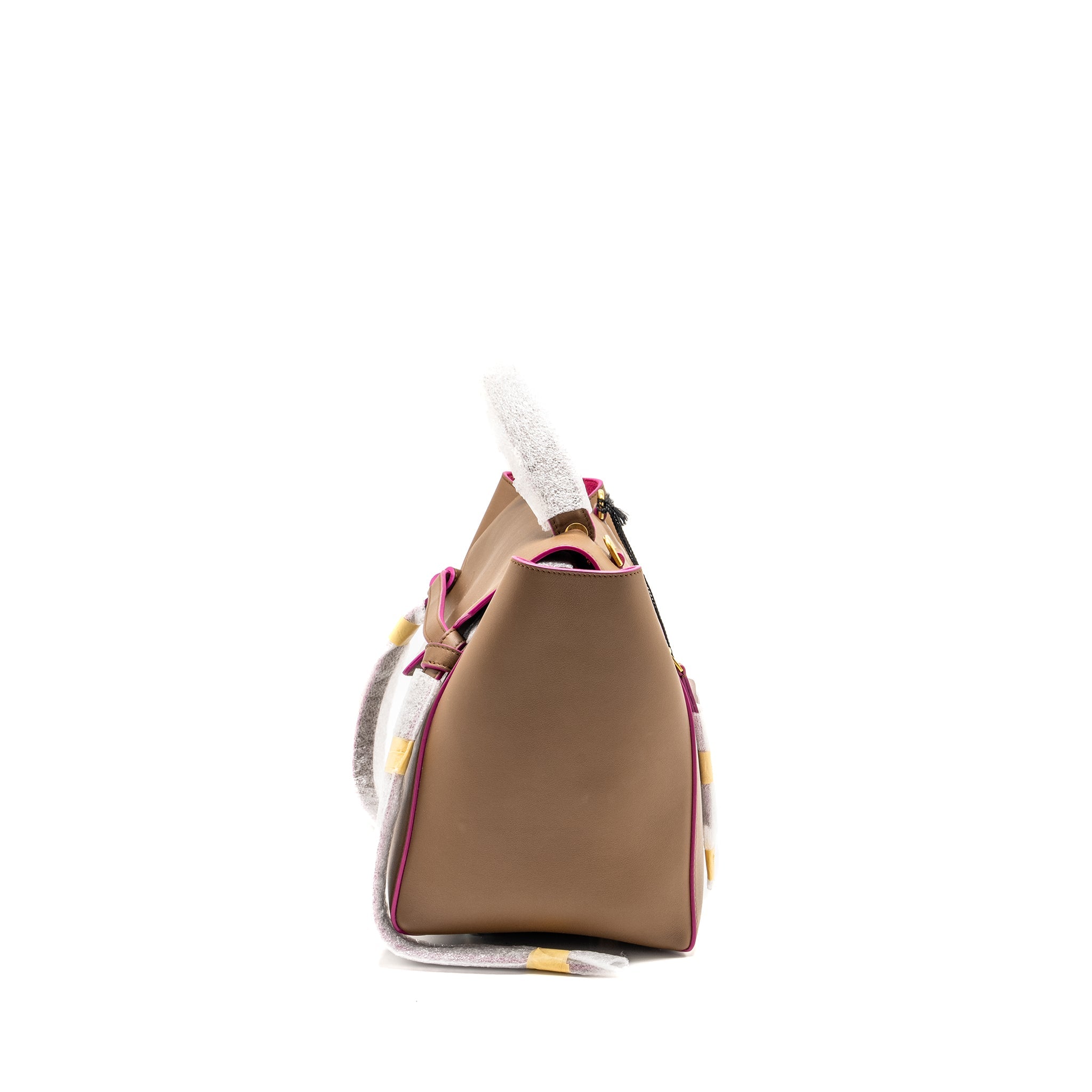 CELINE MINI BELT BAG CALFSKIN CAMEL GHW