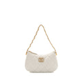 CHANEL 23K HOBO BAG CALFSKIN WHITE GHW (MICROCHIP)