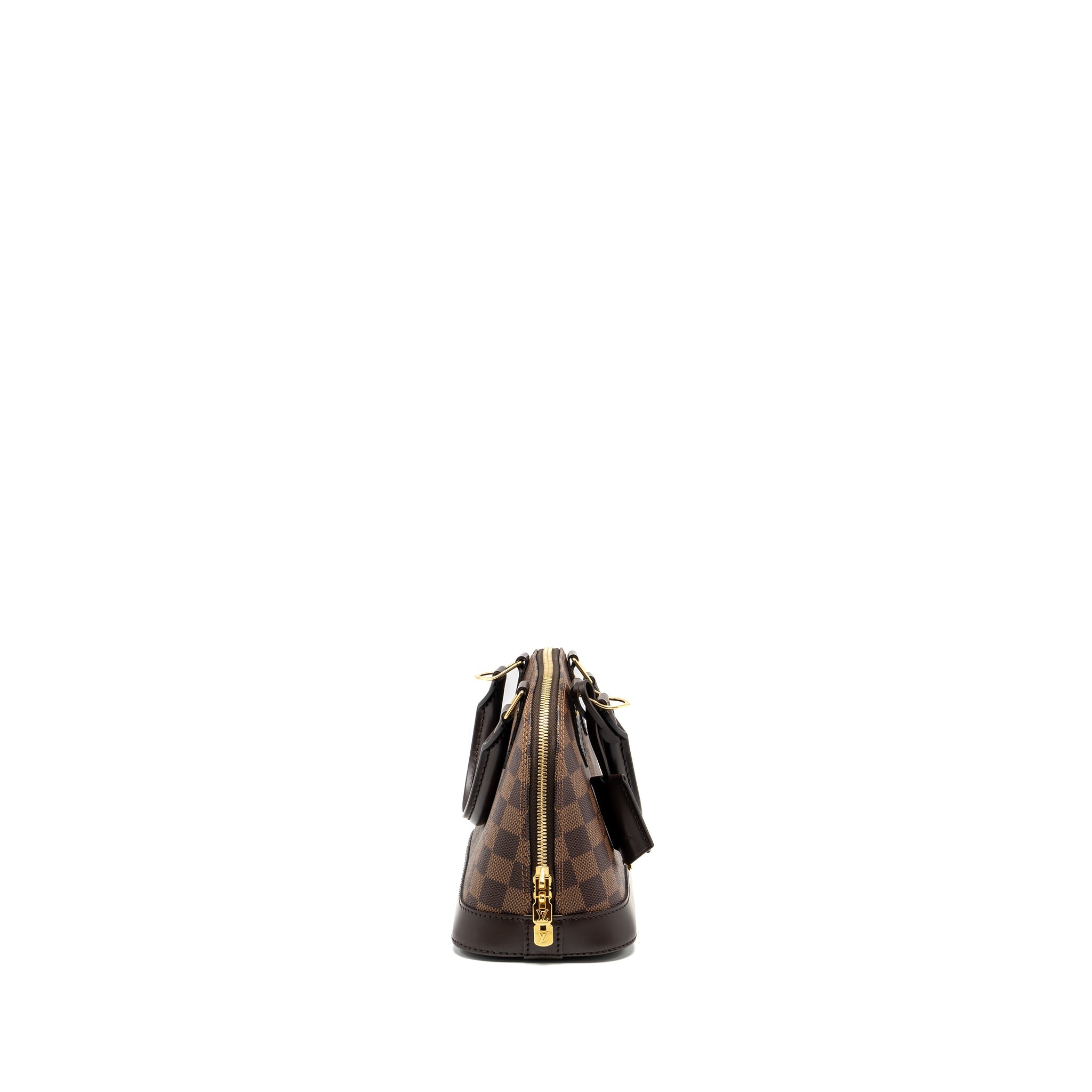 LOUIS VUITTON ALMA BB DAMIER EBENE CANVAS GHW