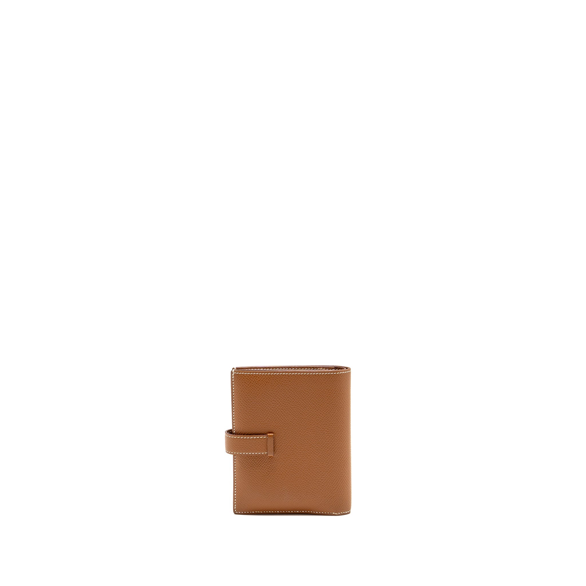 HERMES BEARN COMPACT WALLET EPSOM GOLD SHW