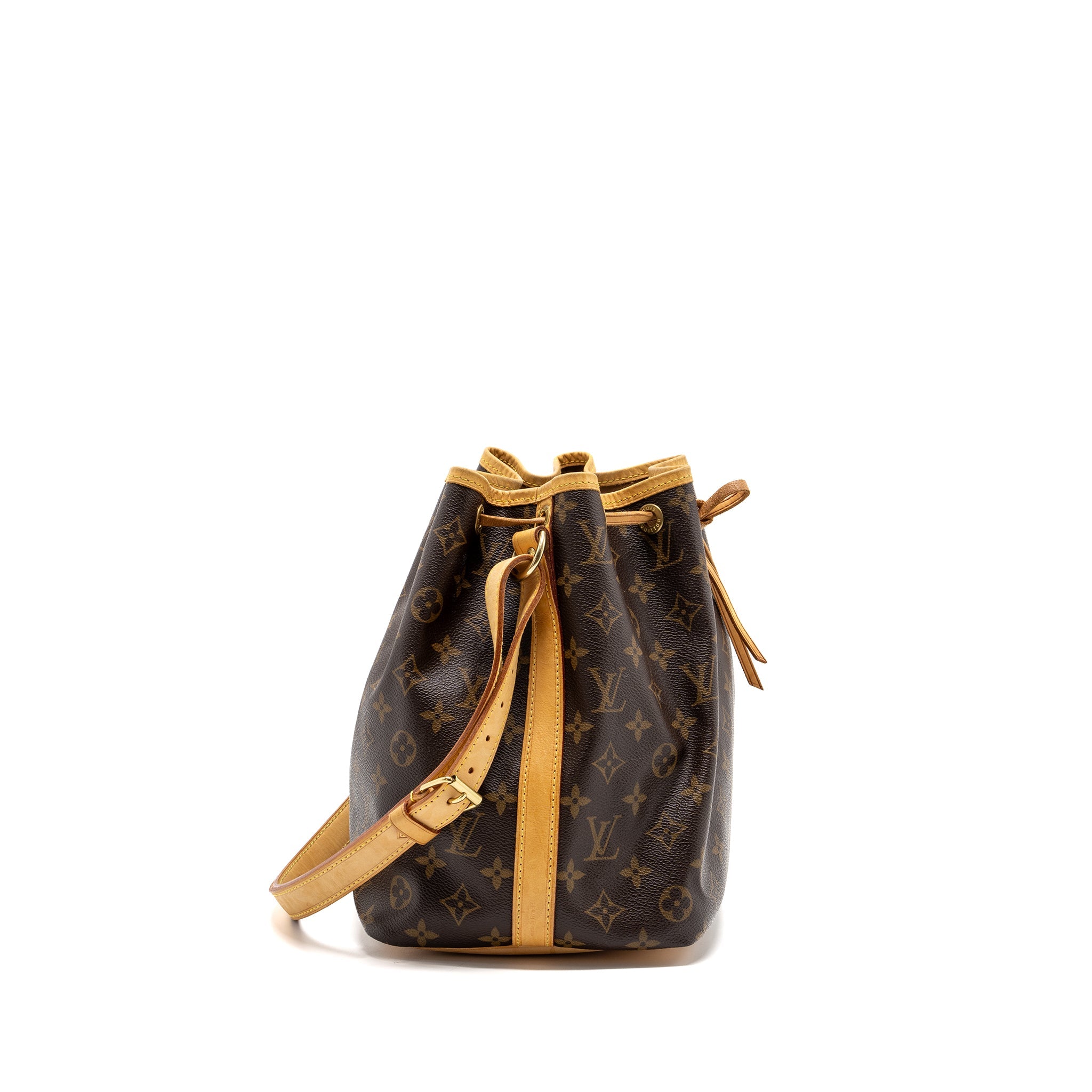 LOUIS VUITTON PETIT NOE MONOGRAM CANVAS GHW