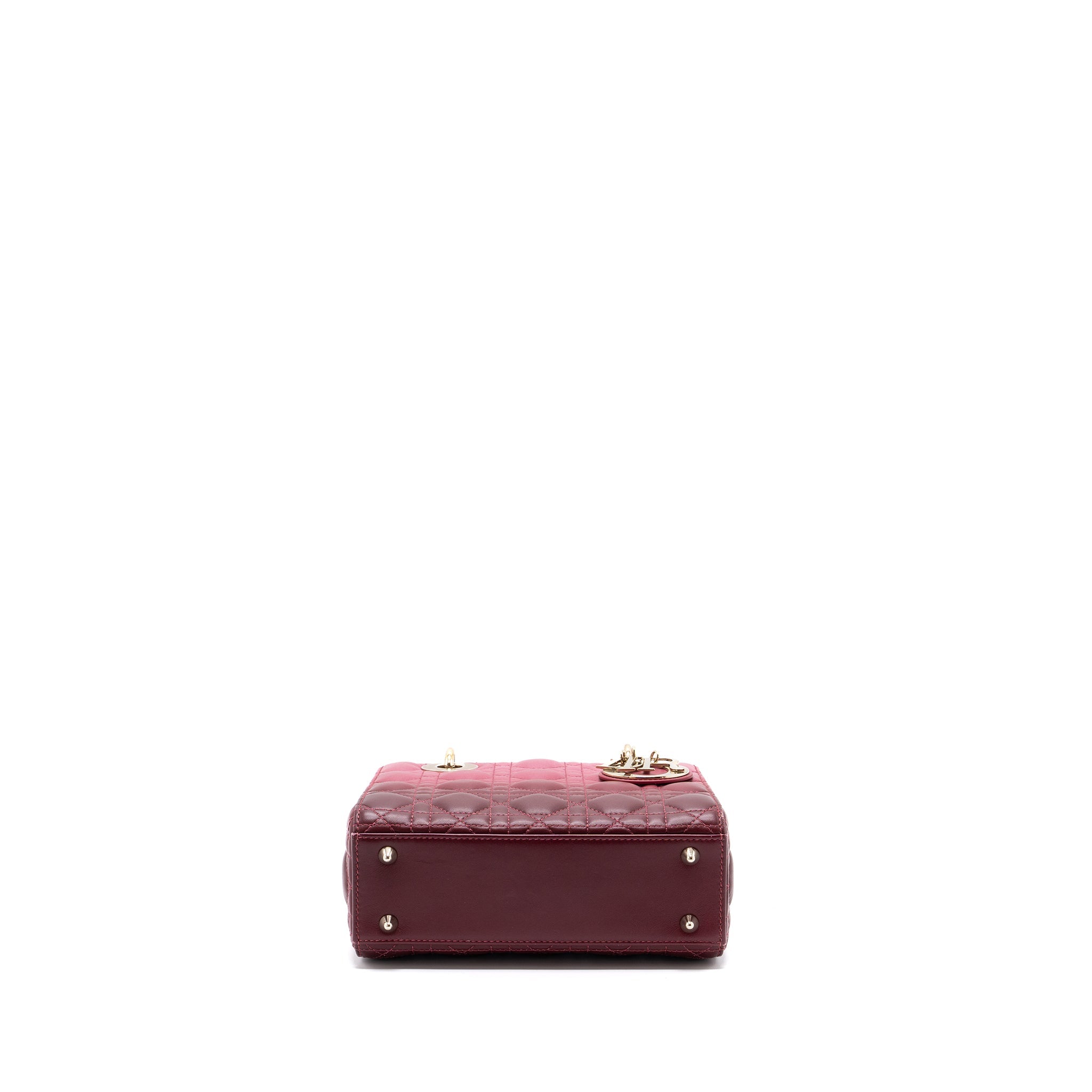 DIOR MY ABC DIOR SMALL LADY DIOR CANNAGE LAMBSKIN PINK GRADIENT LGHW