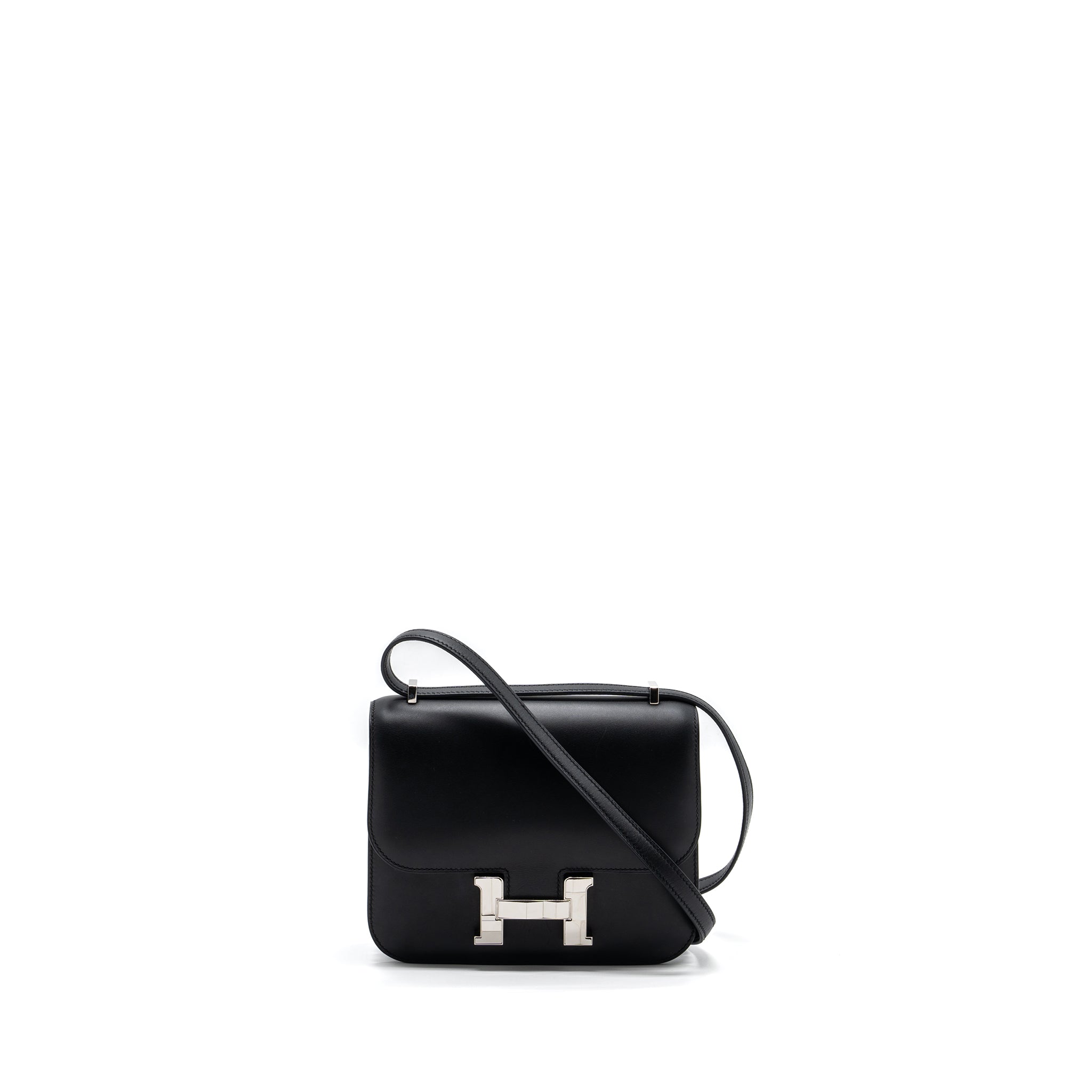 HERMES MINI STUDIO CONSTANCE MONSIEUR BLACK SHW