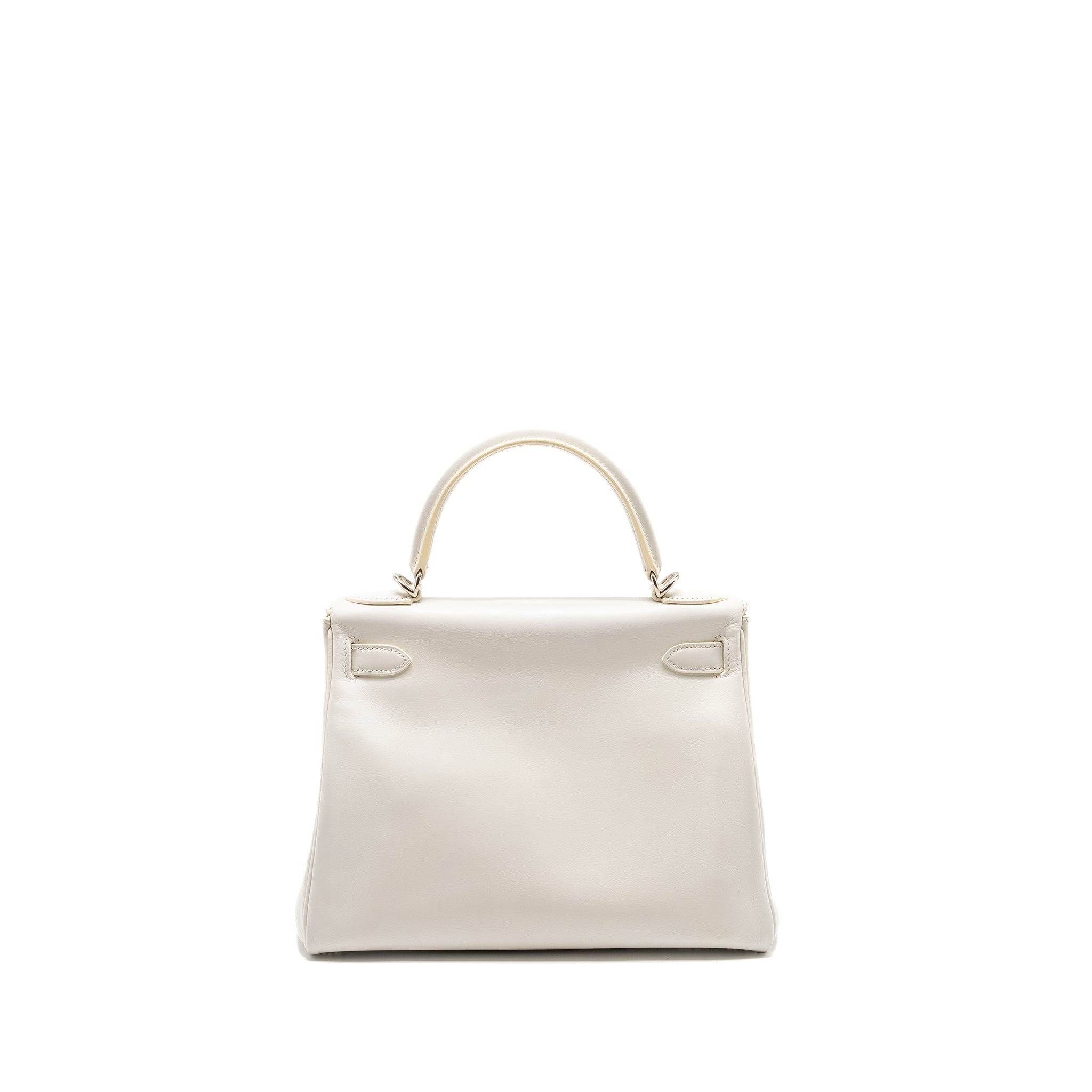 HERMES KELLY 28 EVERCOLOR BLANC SHW