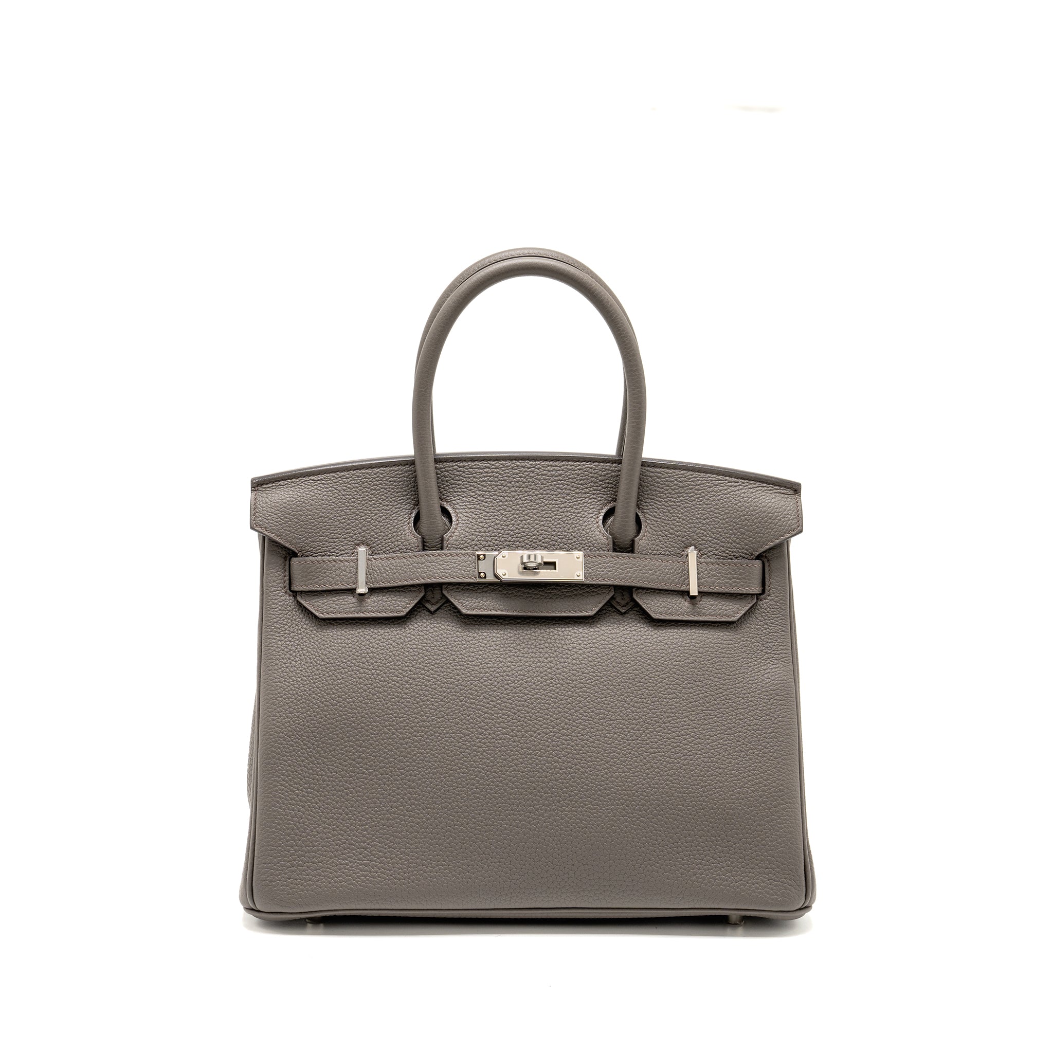 HERMES BIRKIN 30 TOGO GRIS ETAIN SHW
