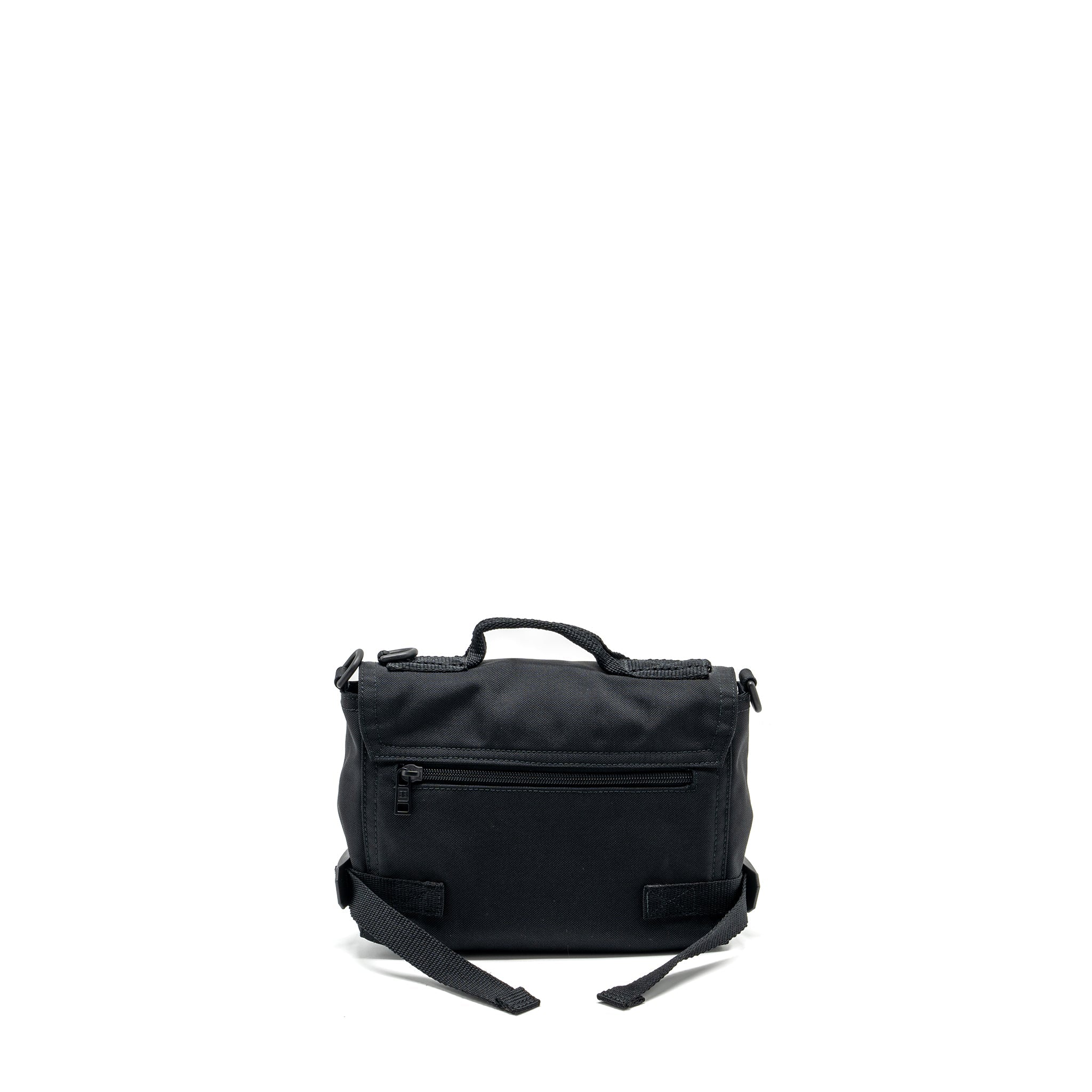 BALENCIAGA ARMY MESSENGER BAG BLACK RECYCLED NYLON BLACK/BLACK HARDWARE