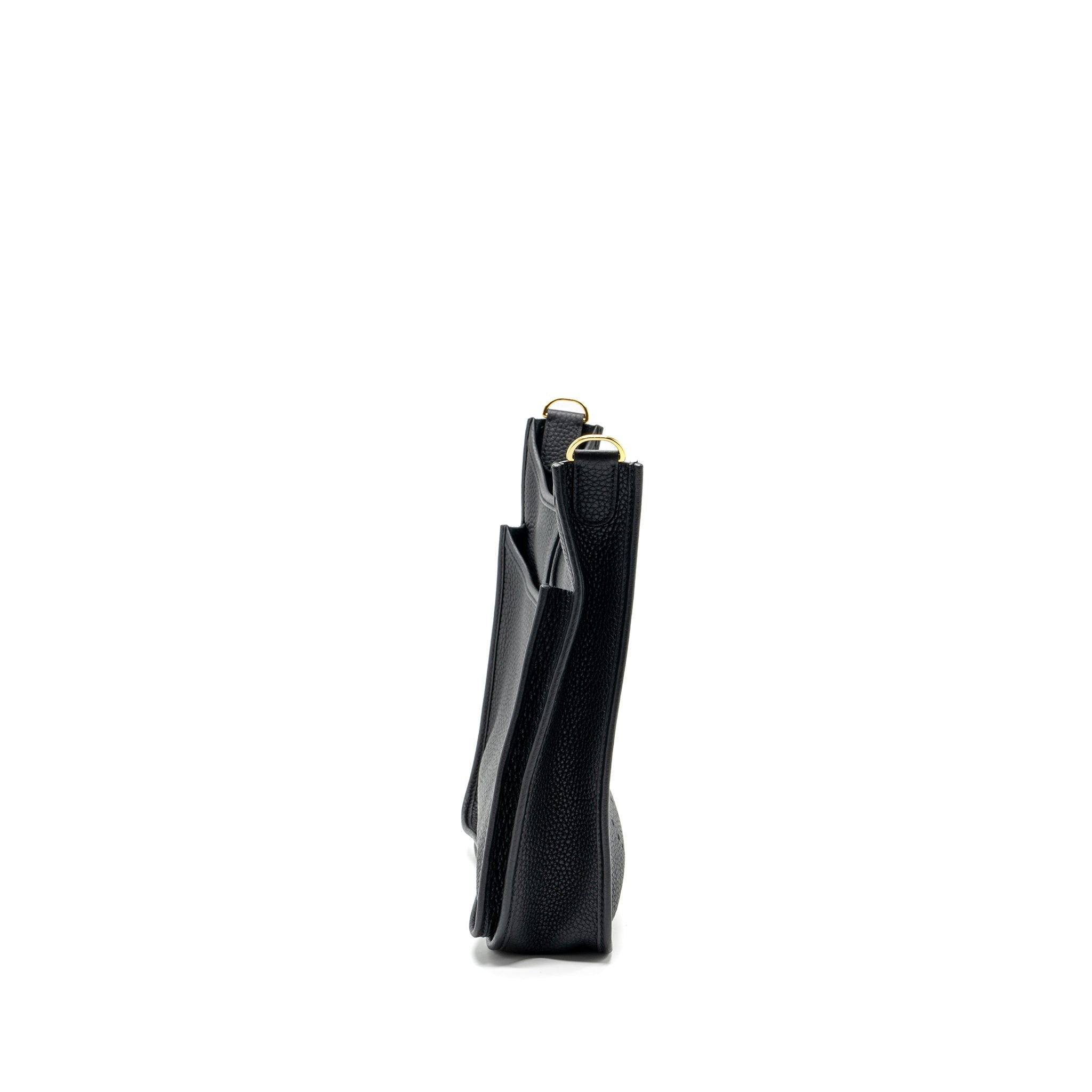 HERMES EVELYNE 29 CLEMENCE BLACK GHW