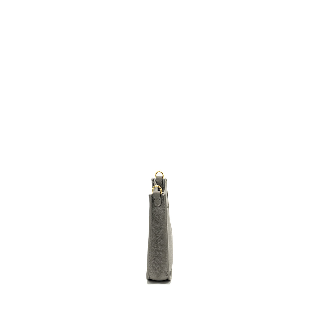 HERMES MINI EVELYNE CLEMENCE GRIS MEYER GHW