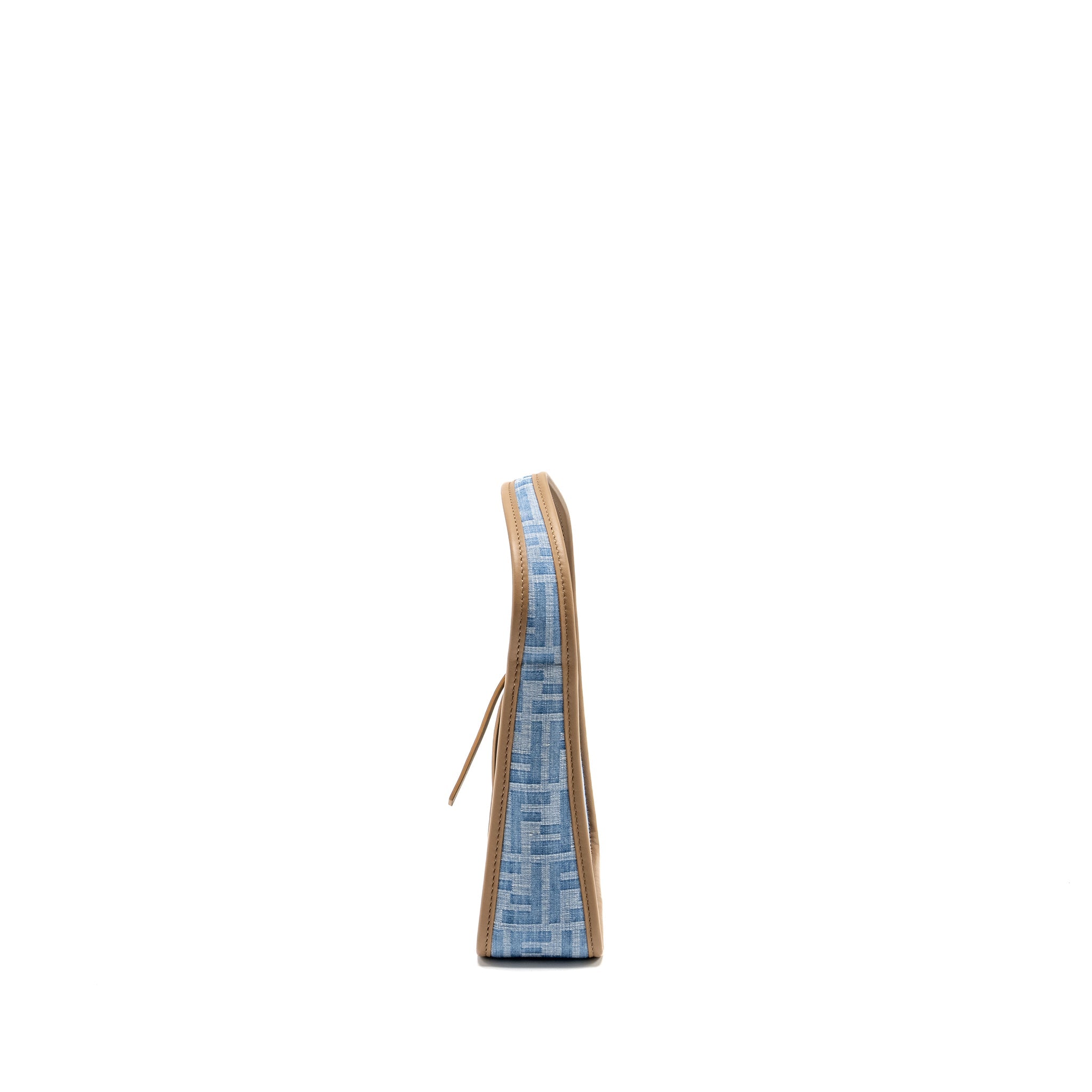 FENDI MINI FENDESSENCE BAG DENIM BLUE GHW