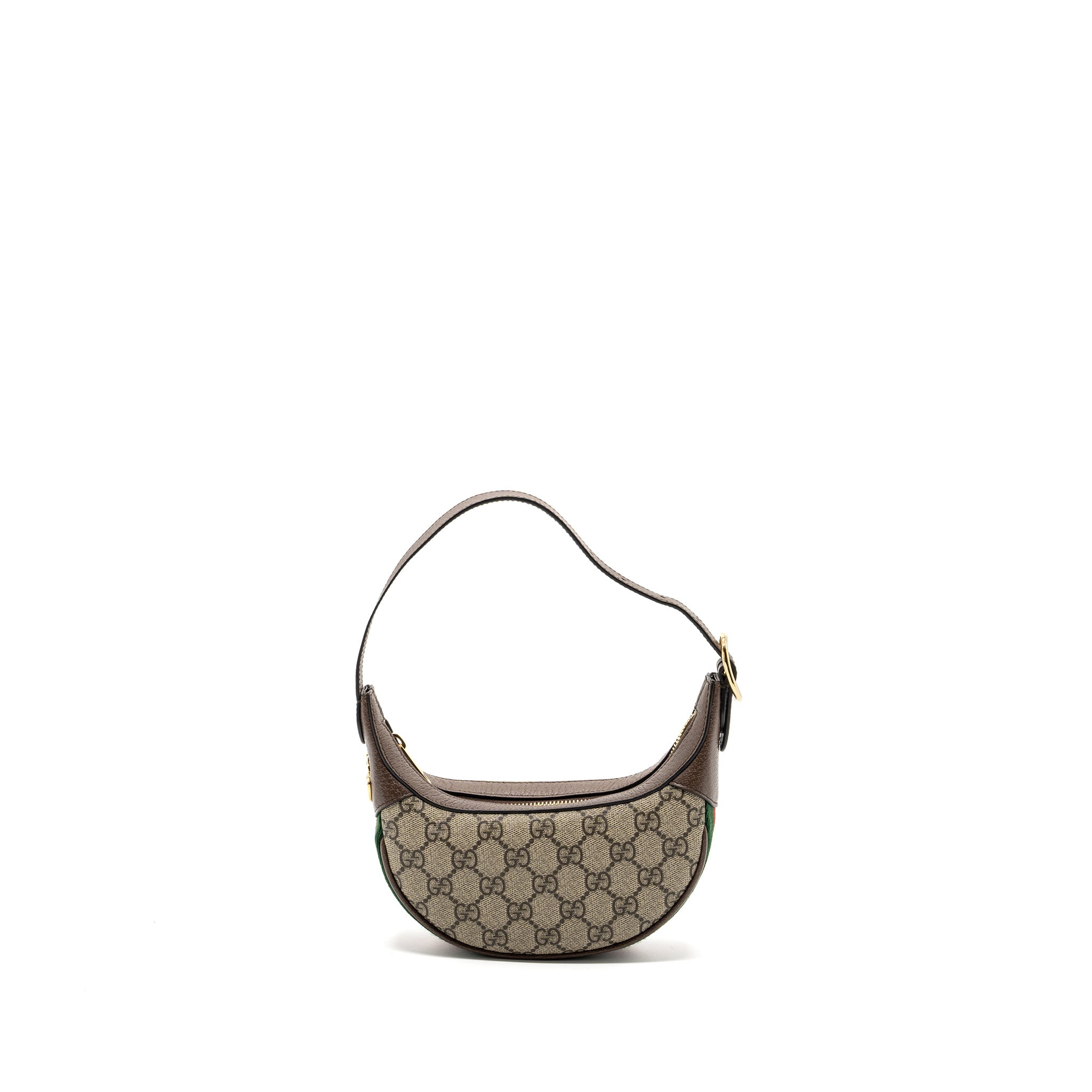 GUCCI OPHIDIA GG MINI BAG GG SUPREME CANVAS GHW