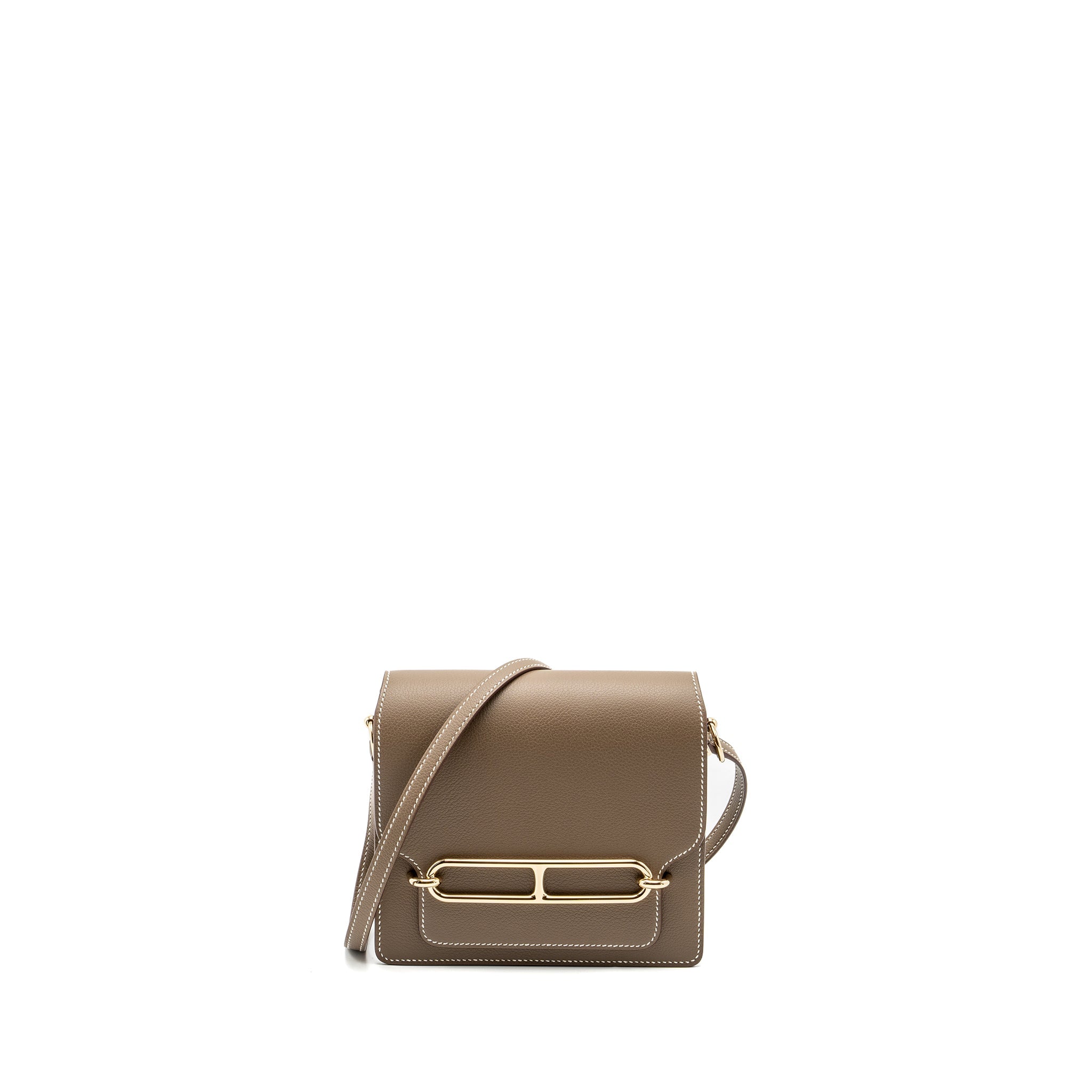 HERMES MINI ROULIS EVERCOLOR ETOUPE LGHW
