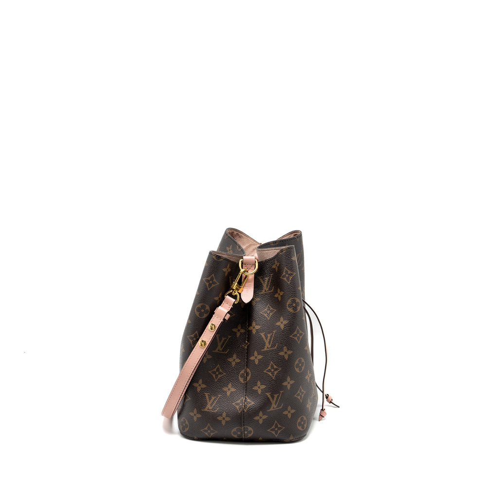 LOUIS VUITTON NEONOE MONOGRAM CANVAS / ROSE POUDRE GHW