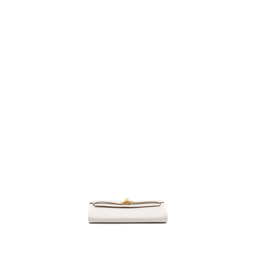 HERMES CLASSIC KELLY TO GO EPSOM GRIS PALE GHW