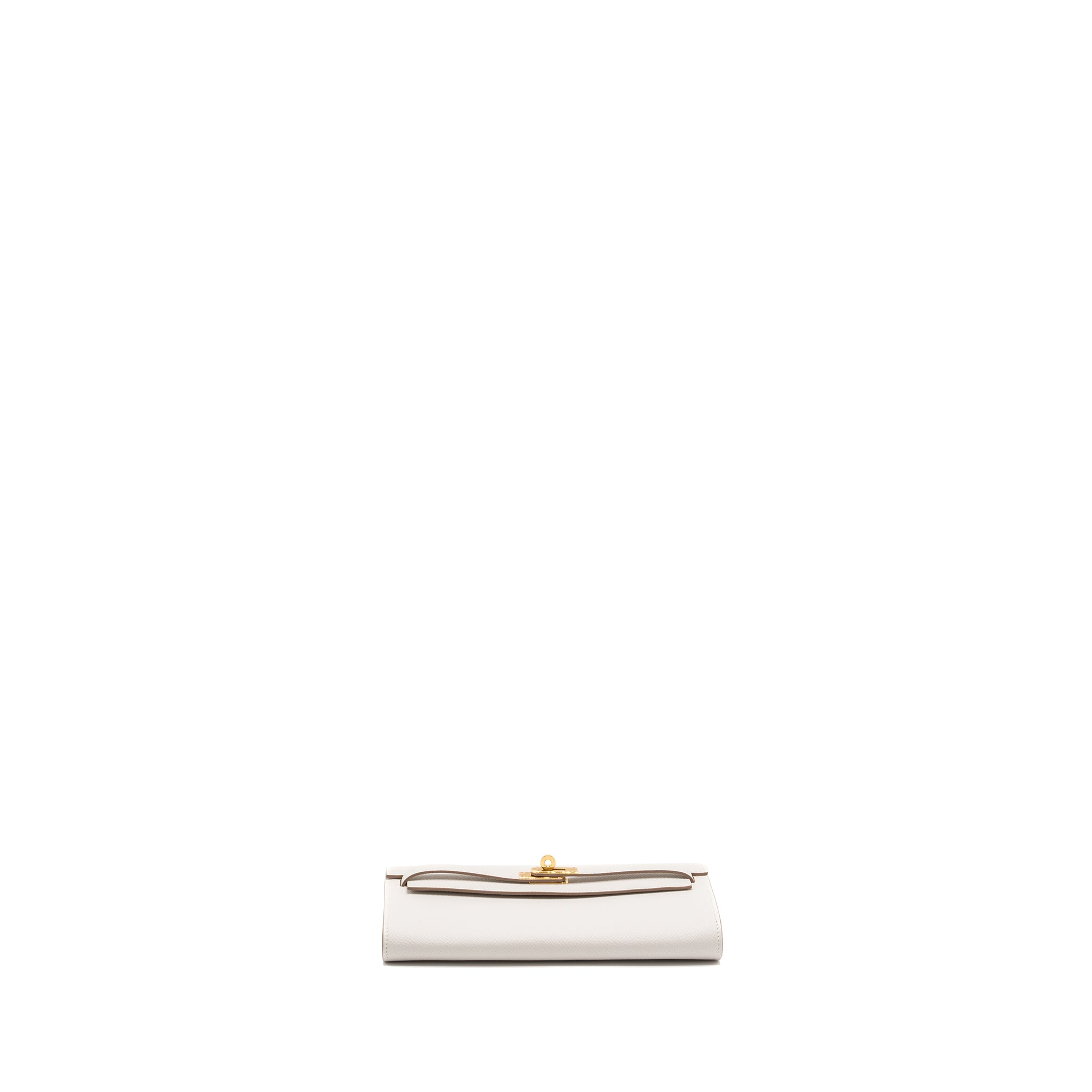 HERMES CLASSIC KELLY TO GO EPSOM GRIS PALE GHW