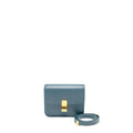 CELINE TEEN CLASSIC BOX BAG CALFSKIN GREEN SMOKE GHW