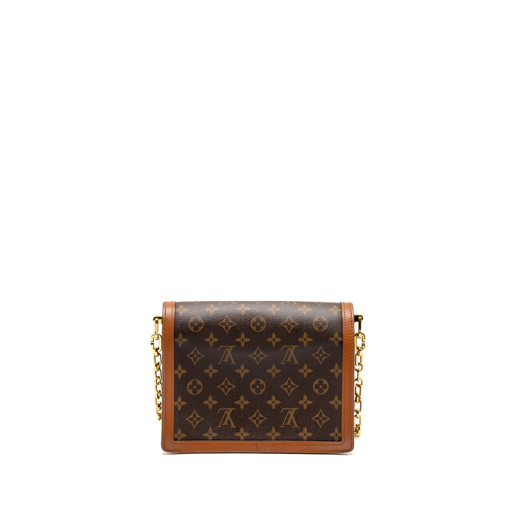 LOUIS VUITTON DAUPHINE MM MONOGRAM REVERSE CANVAS GHW