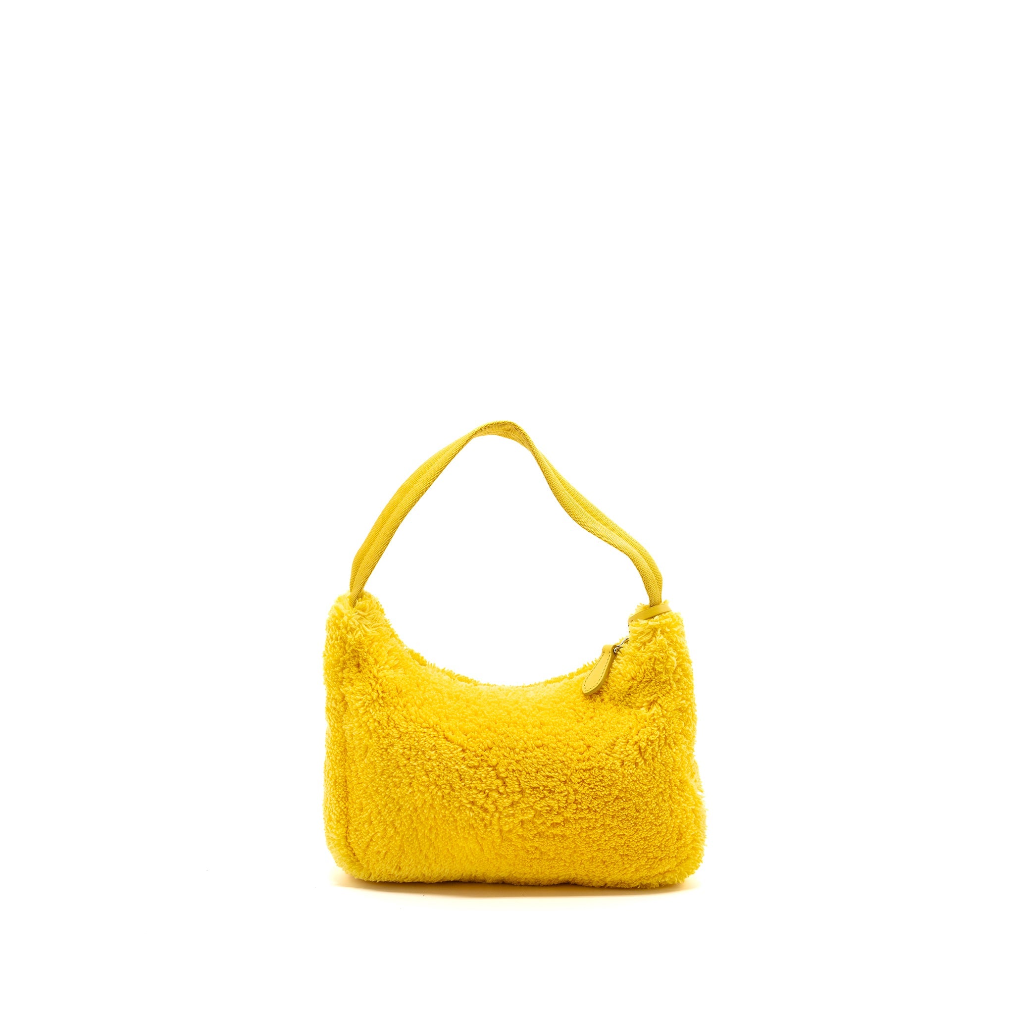 PRADA RE-EDITION 2000 TERRY MINI BAG YELLOW SHW