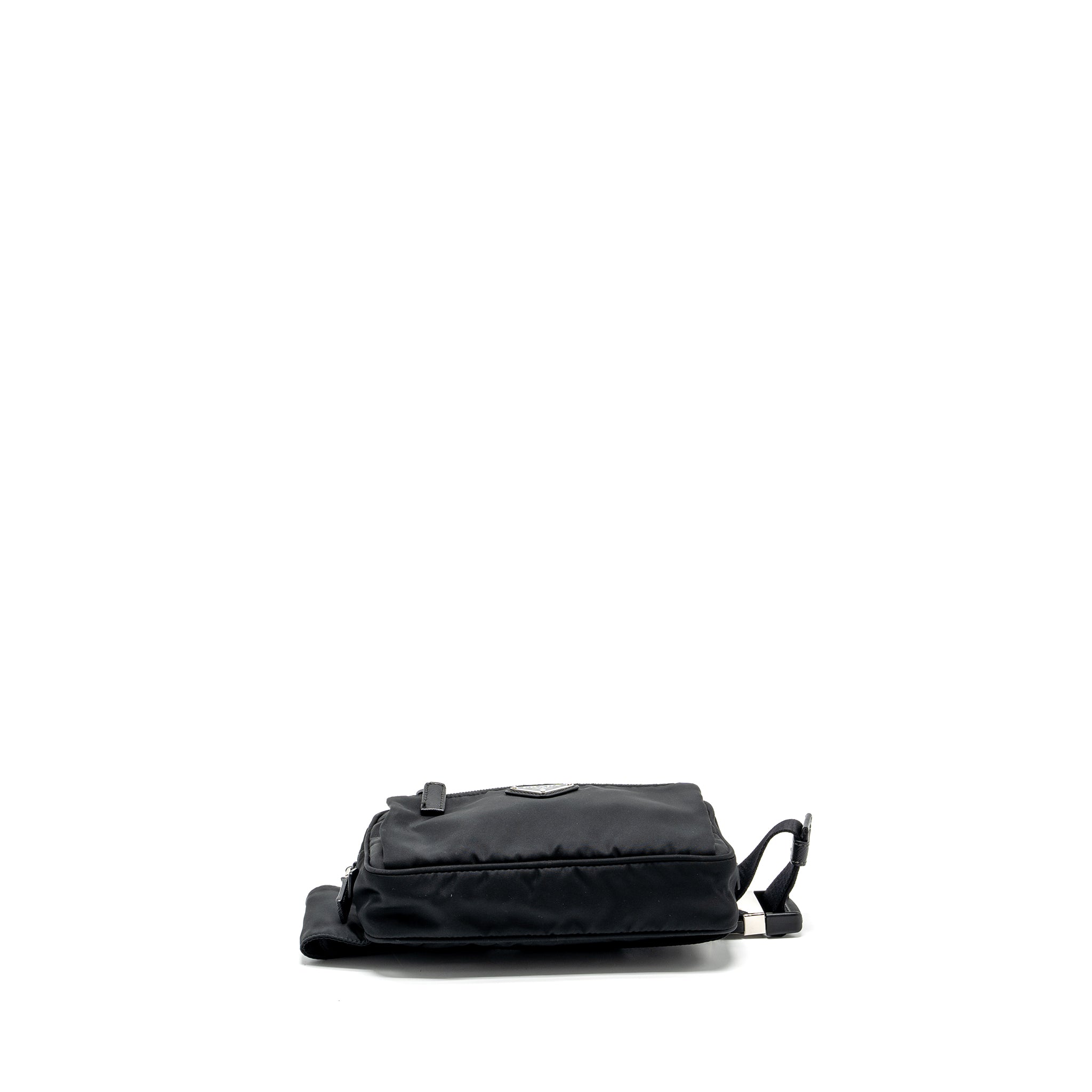 PRADA RE-NYLON BELT BAG NYLON BLACK SHW