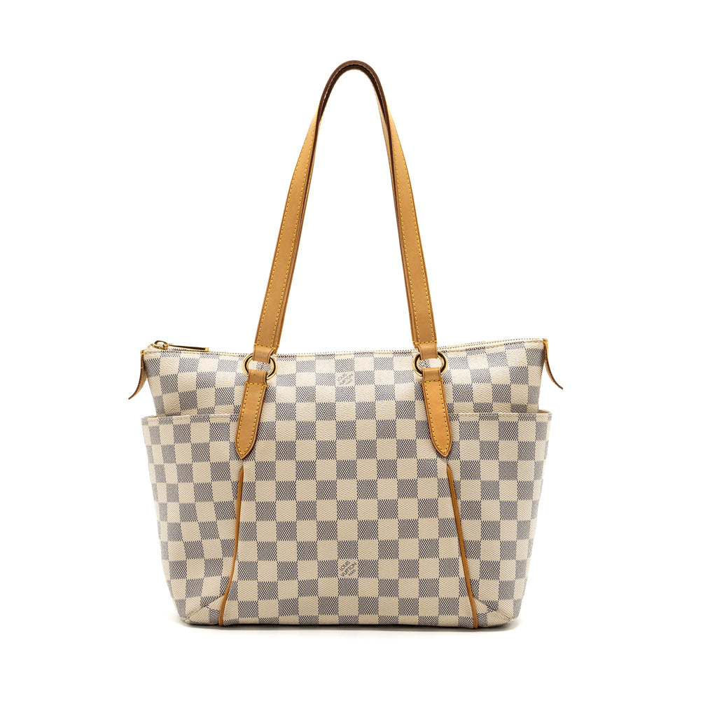 LOUIS VUITTON TOTE BAG DAMIER AZUR GHW