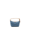 LOUIS VUITTON HILLS POCHETTE MONOGRAM DENIM BLUE GHW