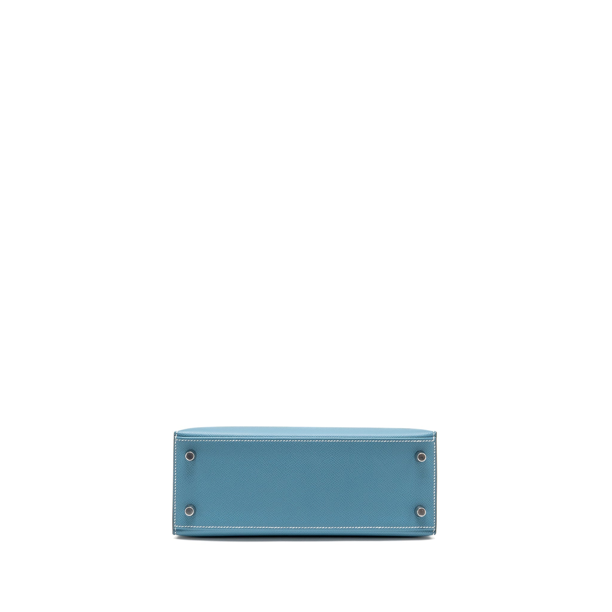HERMES KELLY 25 EPSOM NEW BLEU JEAN SHW