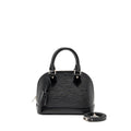 LOUIS VUITTON ALMA BB EPI LEATHER BLACK SHW