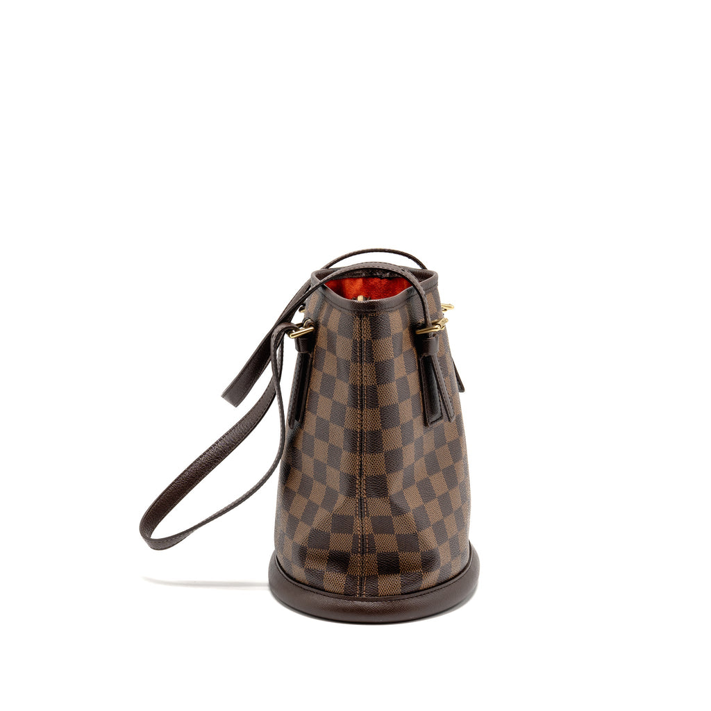 LOUIS VUITTON MARAIS BUCKET BAG DAMIER EBENE GHW