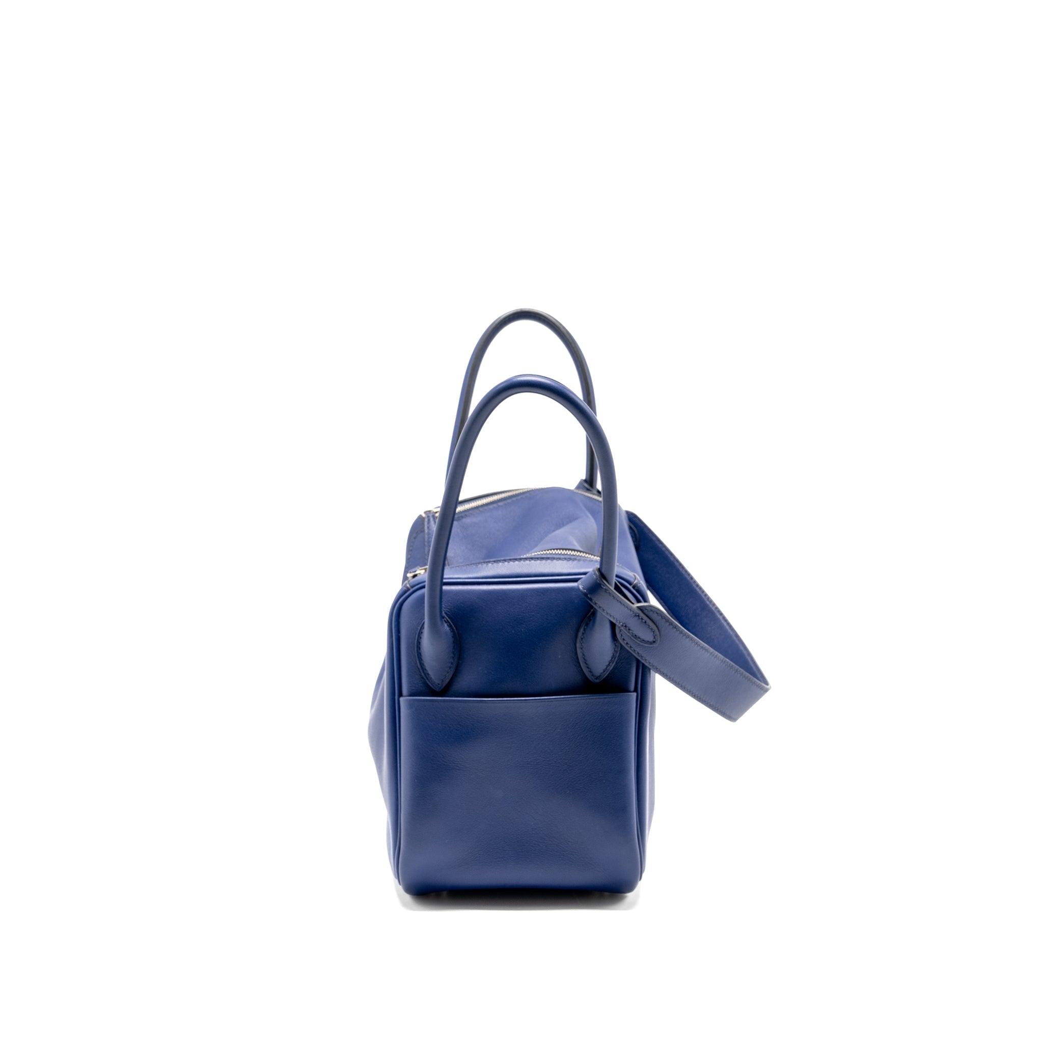 HERMES LINDY 26 SWIFT BLUE SAPHIR SHW
