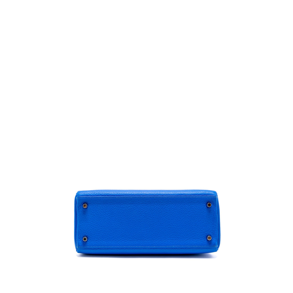 HERMES KELLY 28 CLEMENCE BLUE HYDRA SHW