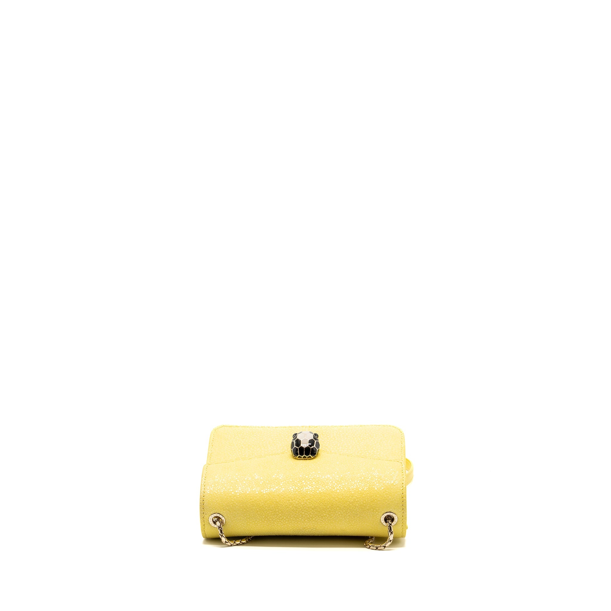 BVLGARI SERPENTI FOREVER CROSSBODY BAG GALUCHAT DAISY TOPAZ/ CALFSKIN LGHW