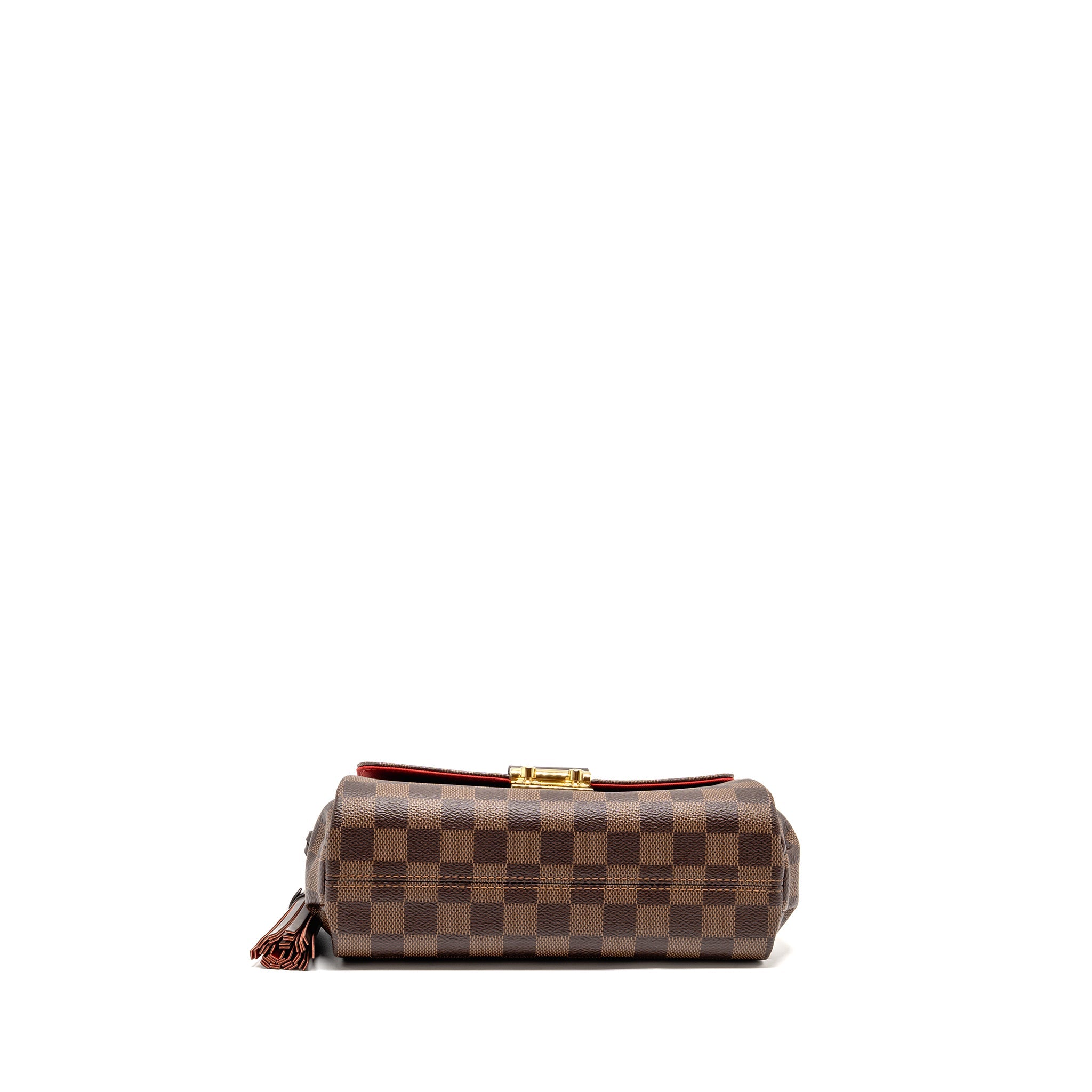 LOUIS VUITTON CROISETTE DAMIER EBENE CANVAS GHW