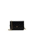 CHANEL CLASSIC WALLET ON CHAIN CAVIAR BLACK GHW