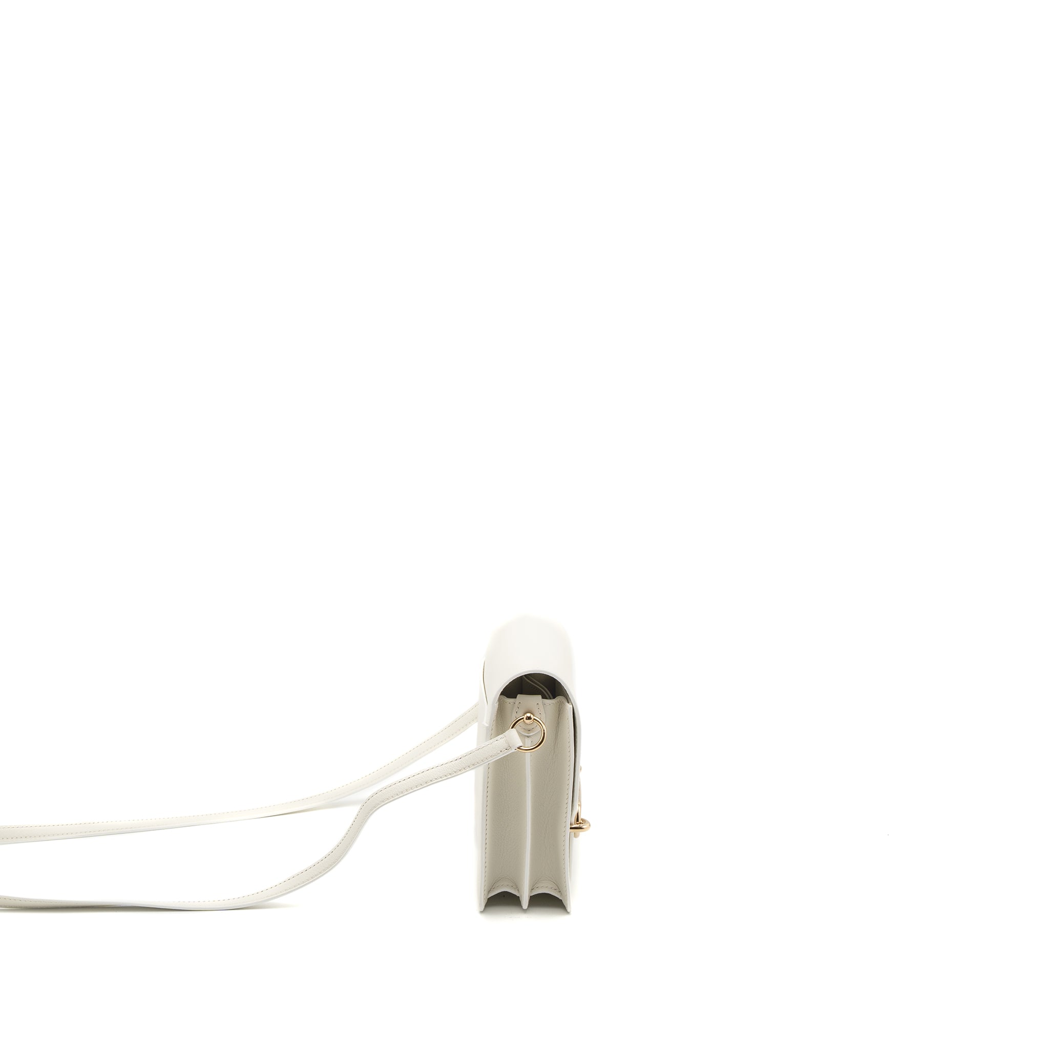 HERMES MINI ROULIS EVERCOLOR BLANC LGHW