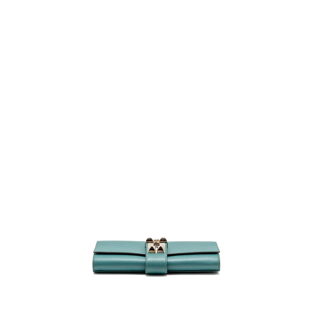 HERMES POCHETTE MEDOR 23 SWIFT MALACHITE SHW