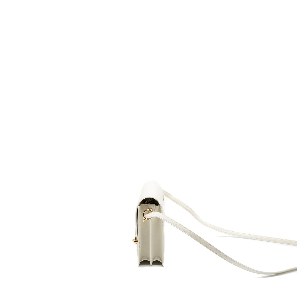 HERMES MINI ROULIS EVERCOLOR BLANC LGHW
