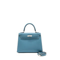 HERMES KELLY 25 EPSOM NEW BLEU JEAN SHW