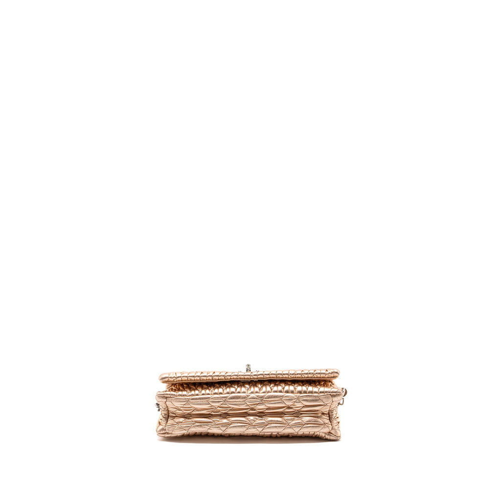 MIU MIU CRYSTAL SHOULDER BAG NAPPA CIPRIA LAME SHW