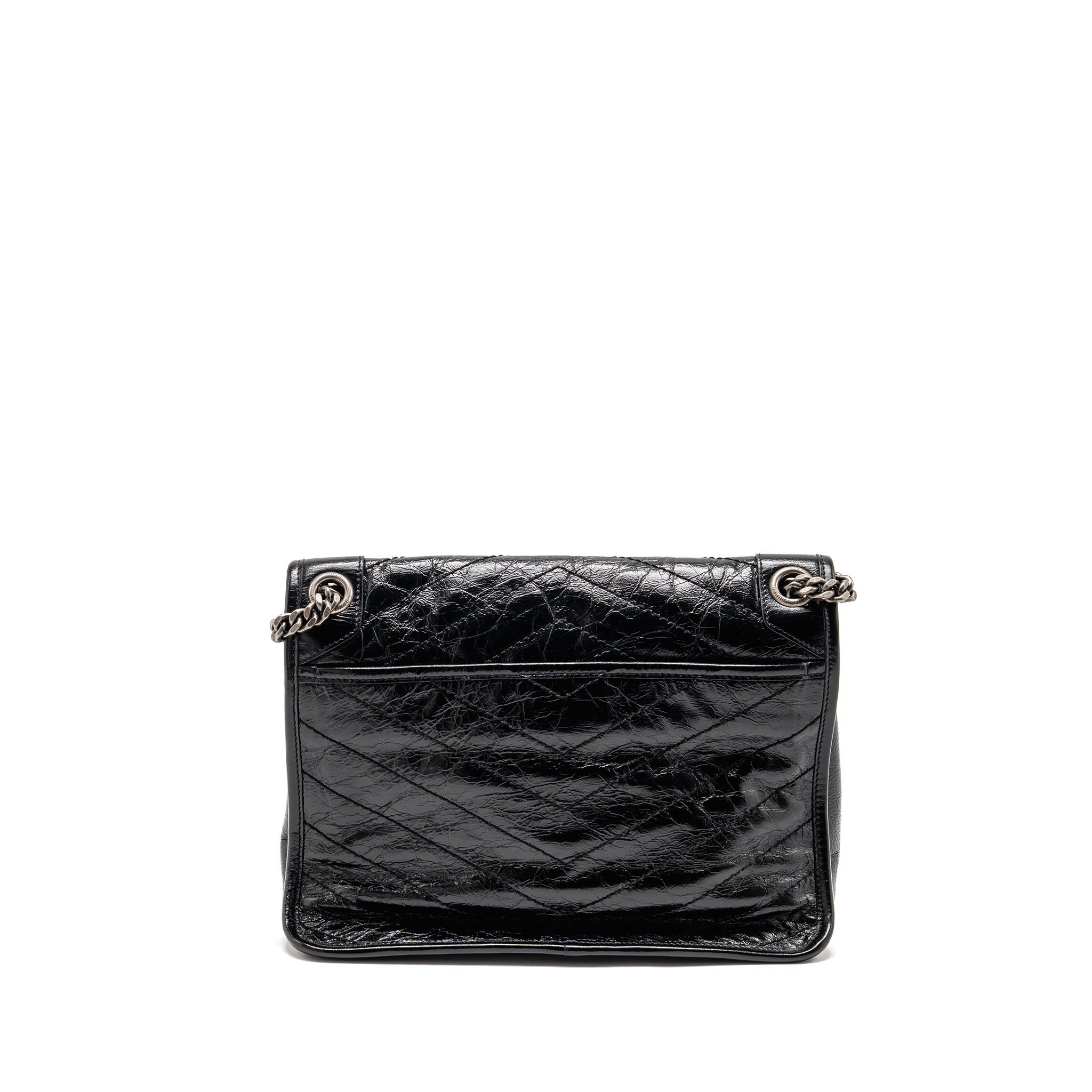 SAINT LAURENT / YSL MEDIUM NIKI CALFSKIN BLACK SHW