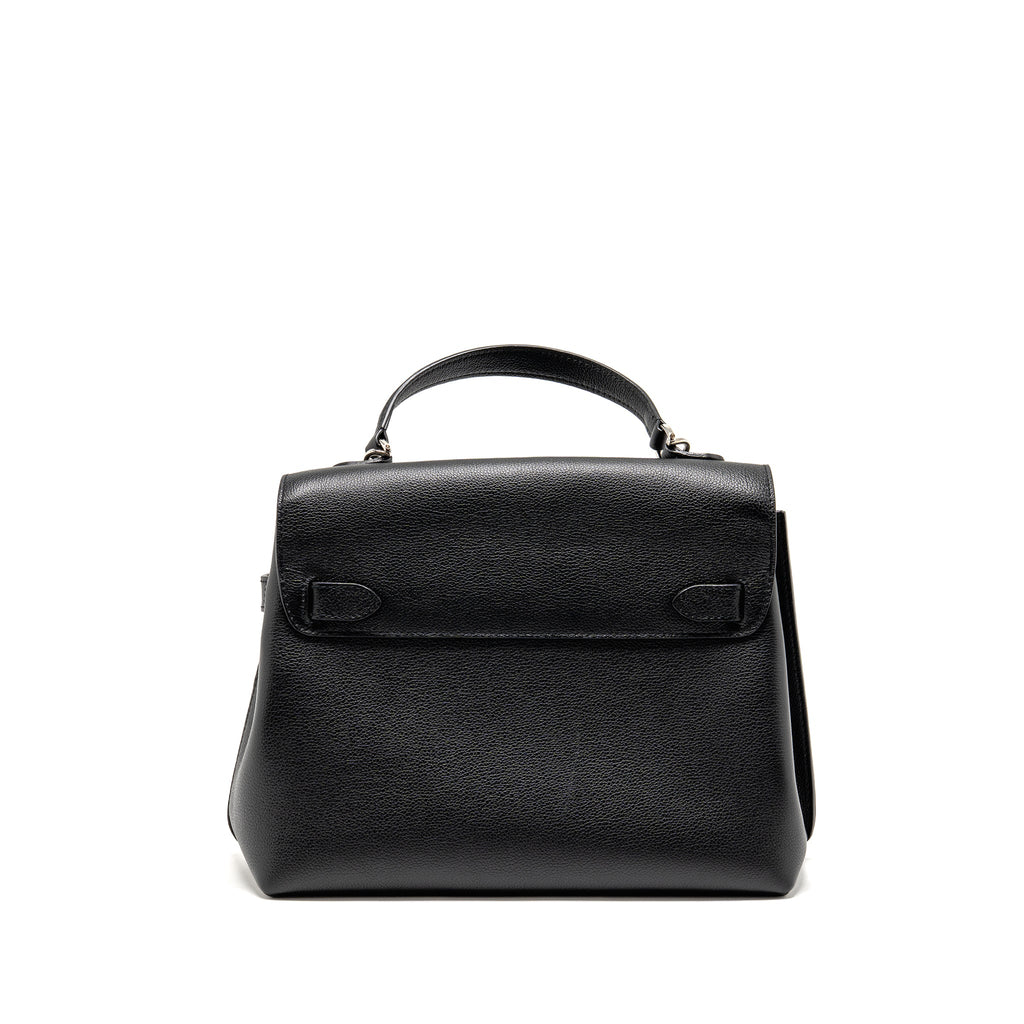 LOUIS VUITTON LOCKME EVER MM GRAINED CALFSKIN BLACK SHW
