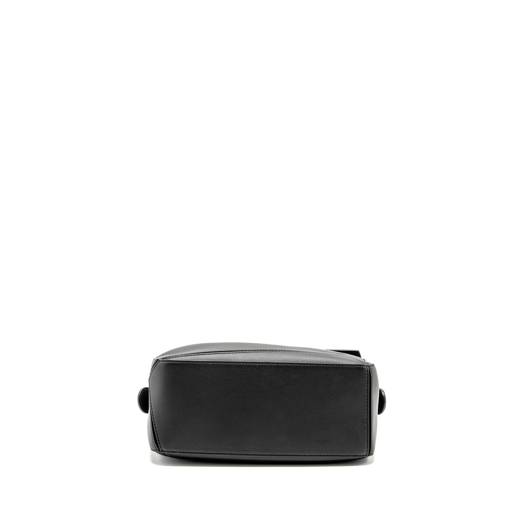 LOEWE SMALL PUZZLE BAG CALFSKIN BLACK SHW