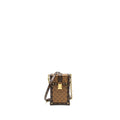 LOUIS VUITTON VERTICAL TRUNK POCHETTE WITH CHAIN MONOGRAM REVERSE CANVAS GHW
